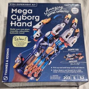 Thames & Kosmos Mega Cyborg Hand STEM Kit - Blue and Orange